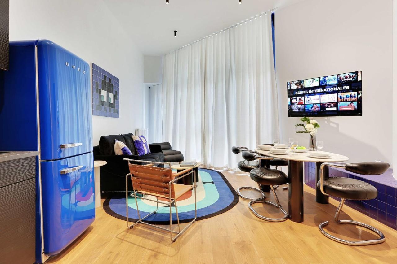 Stylish Parisian Loft 1Br6P - Sentier City Center Exterior photo
