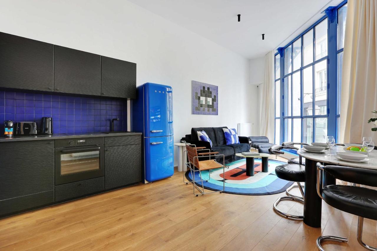 Stylish Parisian Loft 1Br6P - Sentier City Center Exterior photo