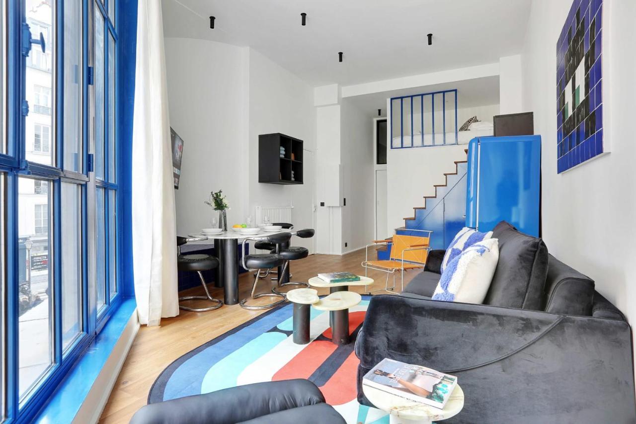 Stylish Parisian Loft 1Br6P - Sentier City Center Exterior photo